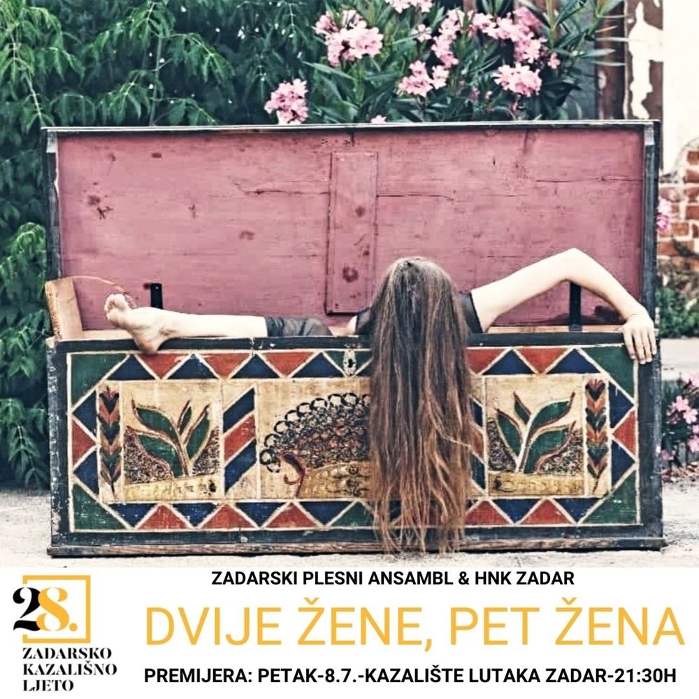 Na 28. Zadarskom kazališnom ljetu premijera plesne predstave "Dvije žene, pet žena"