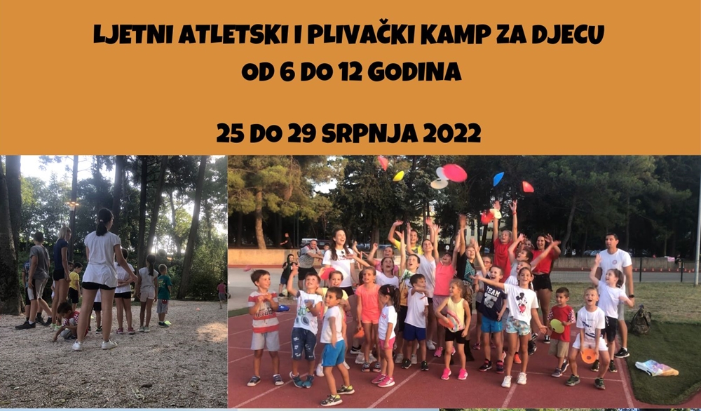 PRIJAVE U TIJEKU Na Višnjiku kreće drugi atletski i plivački kamp za djecu