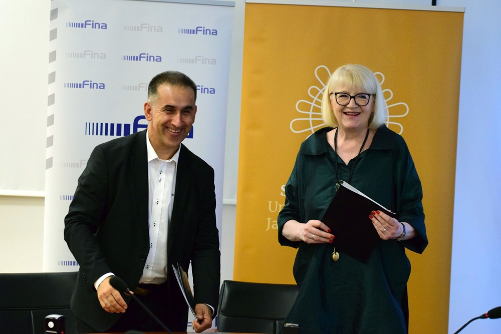 SVEUČILIŠTE U ZADRU I FINA POTPISALI  DUGOROČNI SPORAZUM O SURADNJI: Fina uskoro otvara IT razvojni centar u Zadru