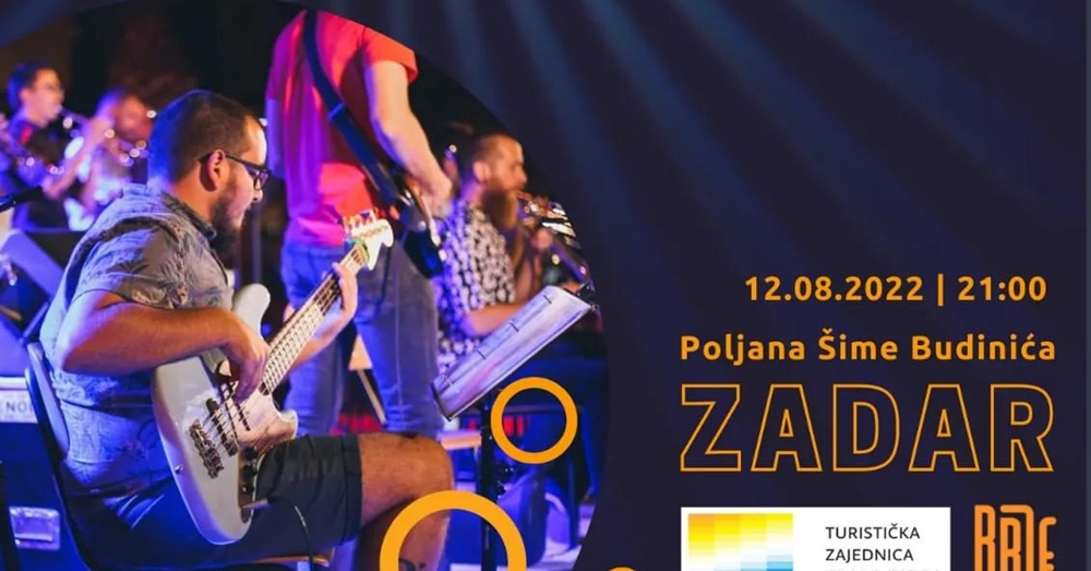 NE PROPUSTITE Koncert Big Band-a Vodice s više od 20 glazbenika i 3 sjajna vokala na Poljani Šime Budinića
