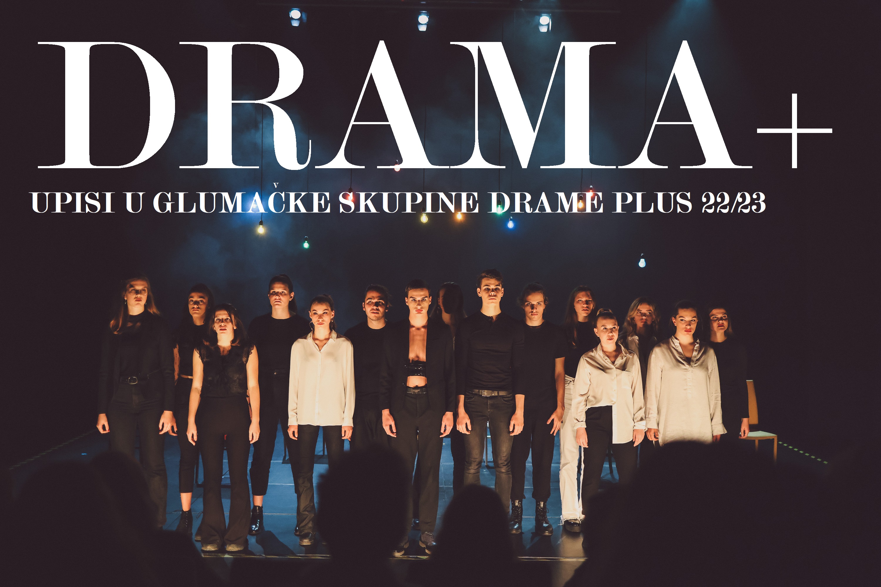 Upisi u glumačke skupine Drame plus