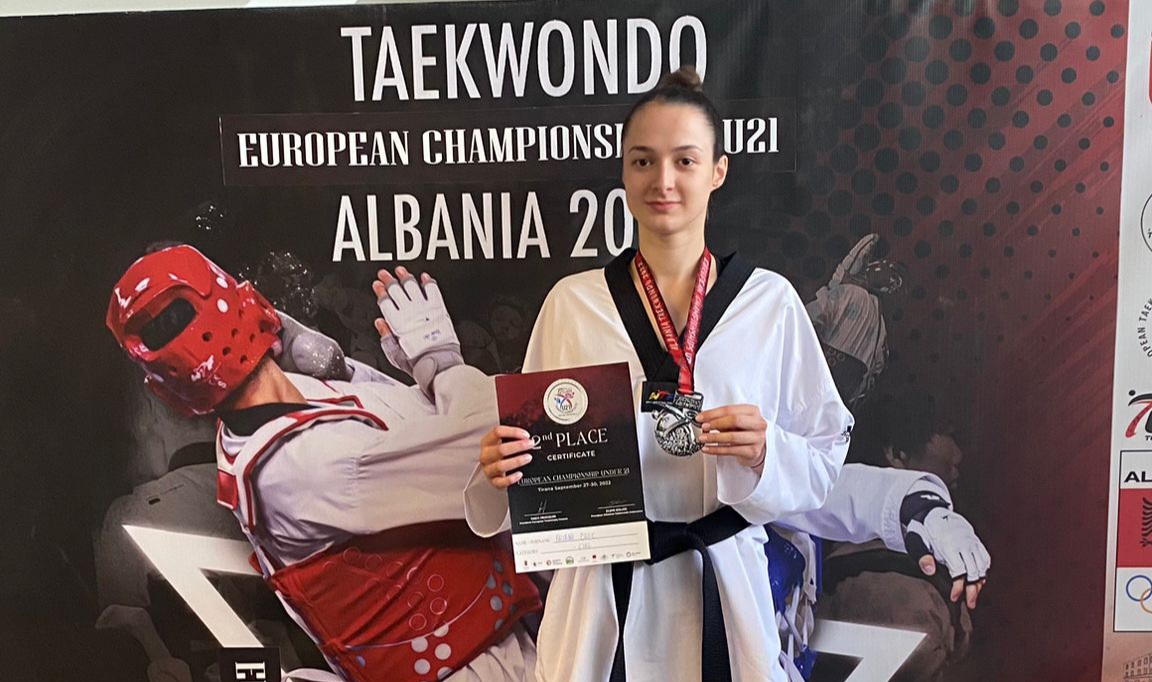 VELIKO POSTIGNUĆE Ariana Oreč srebrna na Europskom prvenstvu za mlađe seniorke