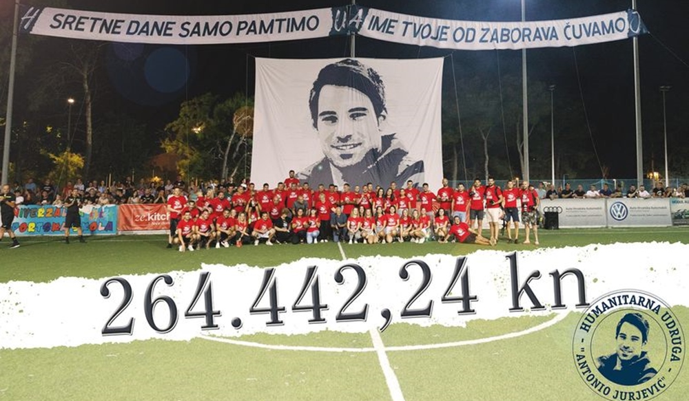 HUMANOST NA DJELU Na 6. Memorijalno humanitarnom turniru Antonio Jurjević prikupljeno preko 260 tisuća kuna!