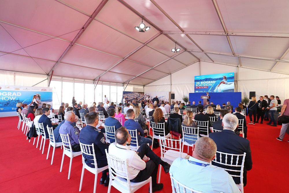 U Marini Kornati Ilirije d.d. Biograd na Moru otvoren 24. Biograd Boat Show