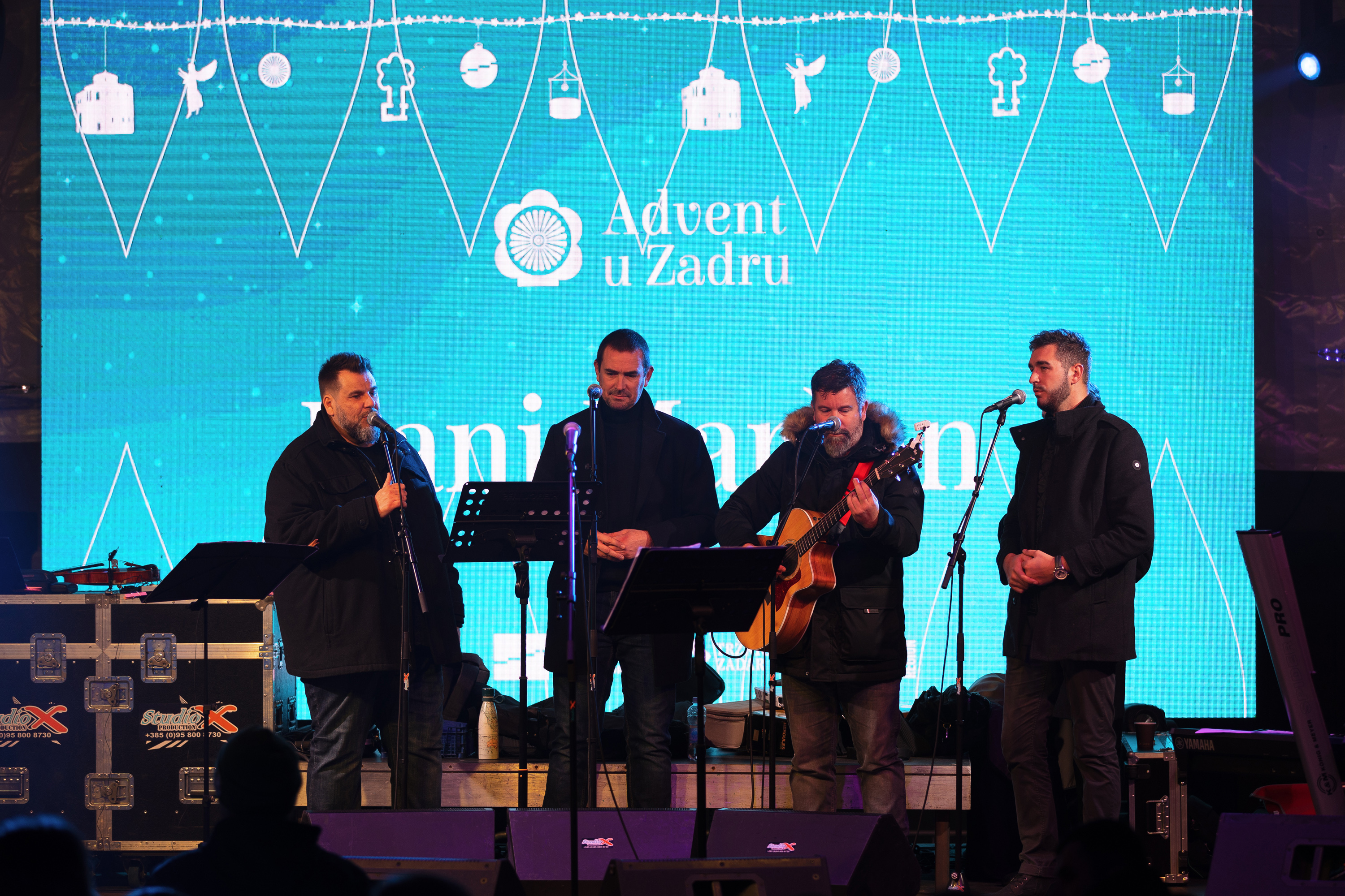 ADVENT U ZADRU Odgođen koncert klape Munita zbog kiše