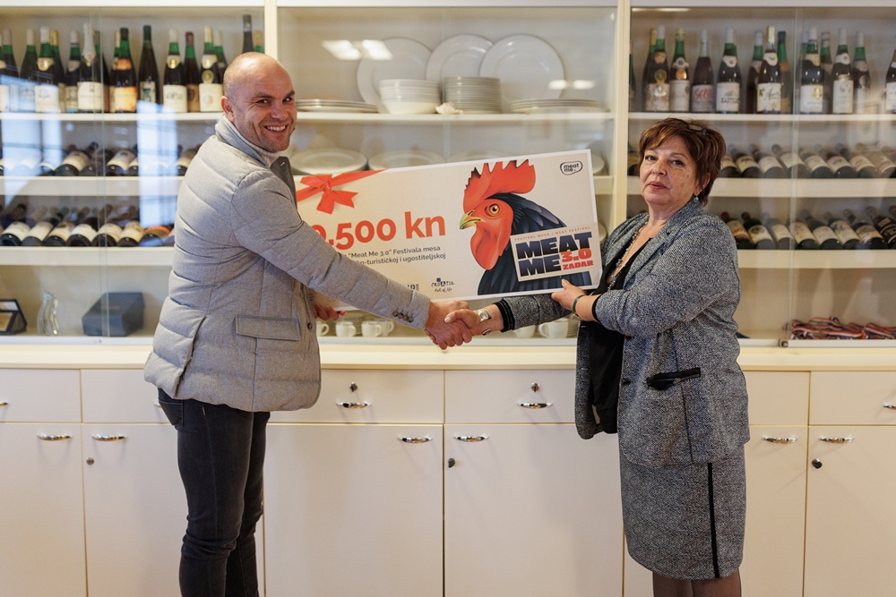 Hotelijersko-turističkoj i ugostiteljskoj školi donirana sredstva s Meat Me 3.0 Festivala