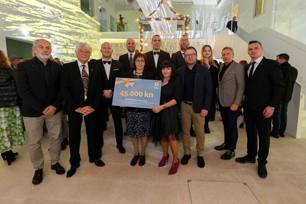 ROTARY KLUB ZADAR Dječjem vrtiću Latica darovano 45 tisuća kuna