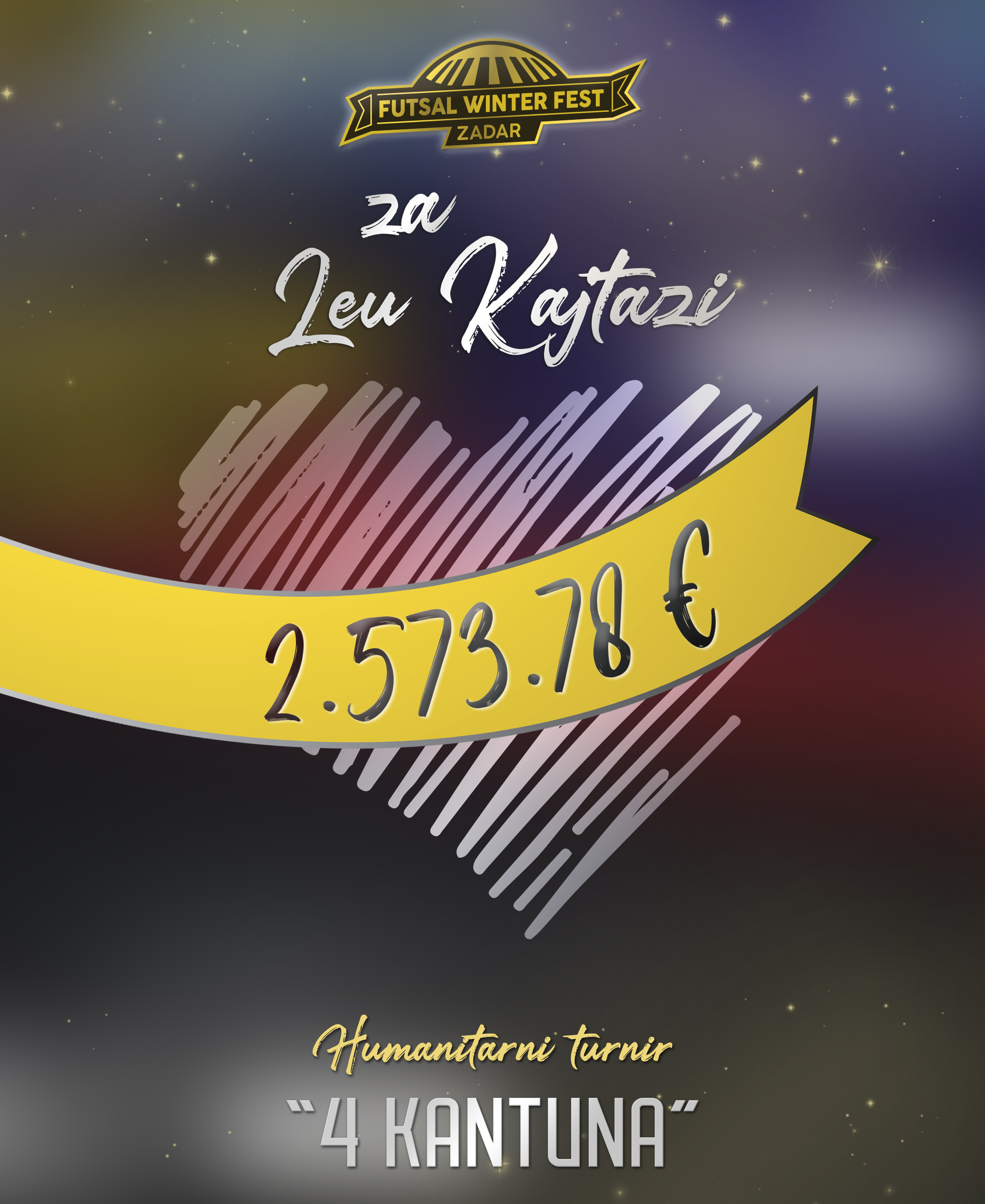 ČETIRI KANTUNA Za liječenje Lee Kajtazi prikupljeno 2.573.78 eura!
