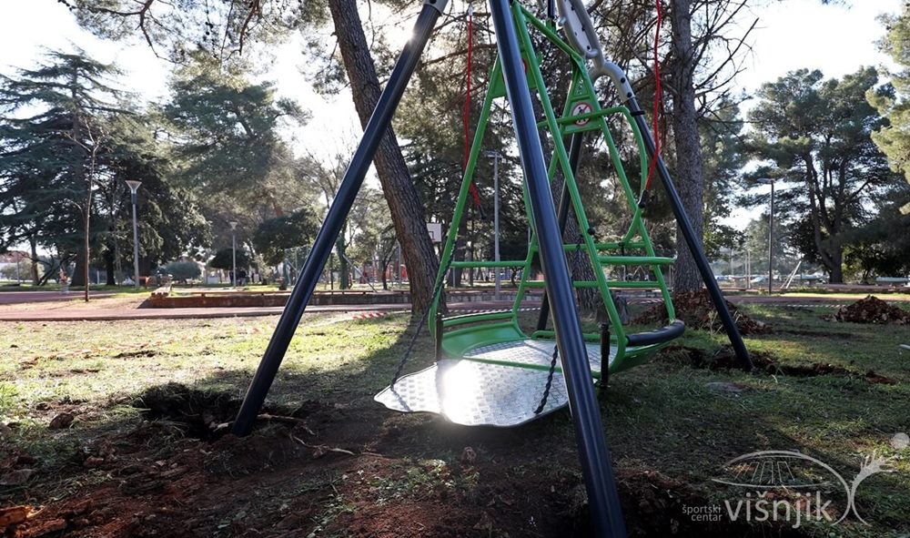 DJEČJI PARK Uskoro dolaze senzoričke sprave u ŠC-u Višnjik
