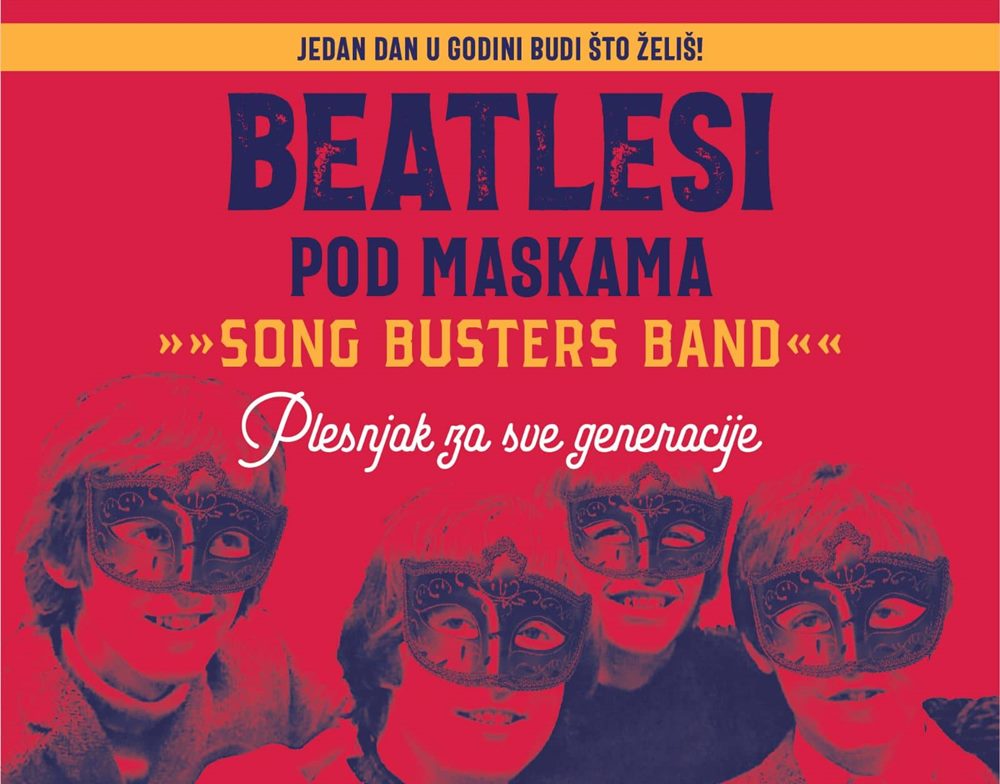 PLESNJAK ZA SVE GENERACIJE  Beatlesi pod maskama u maloj dvorani HNK Zadar