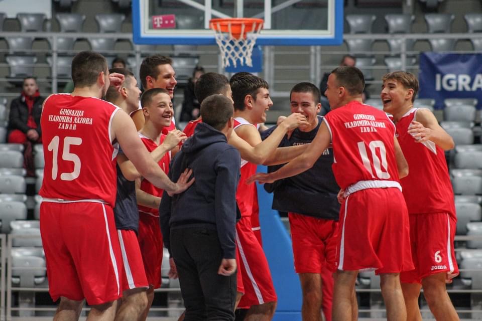 Gimnazija Vladimira Naslova pobjednik KL srednjih škola, Michael Ružić MVP!