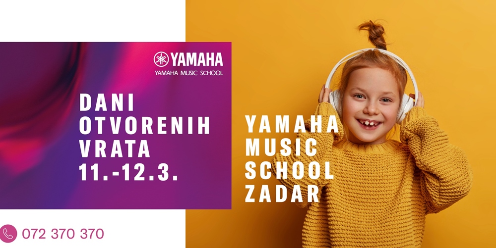 Yamaha Music School Zadar predstavila glazbene programe i najavila početak svoje glazbene avanture u Zadru