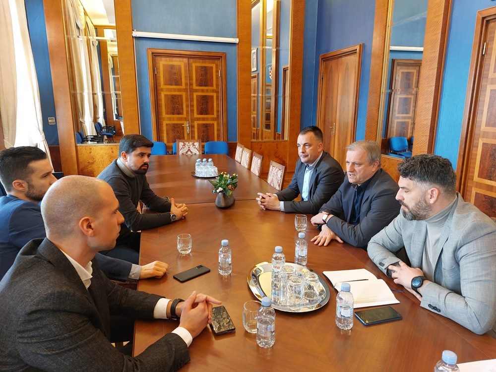 DUKIĆ DAO PODRŠKU KLUBU Gradonačelnik održao sastanak s čelnim ljudima KK Zadra