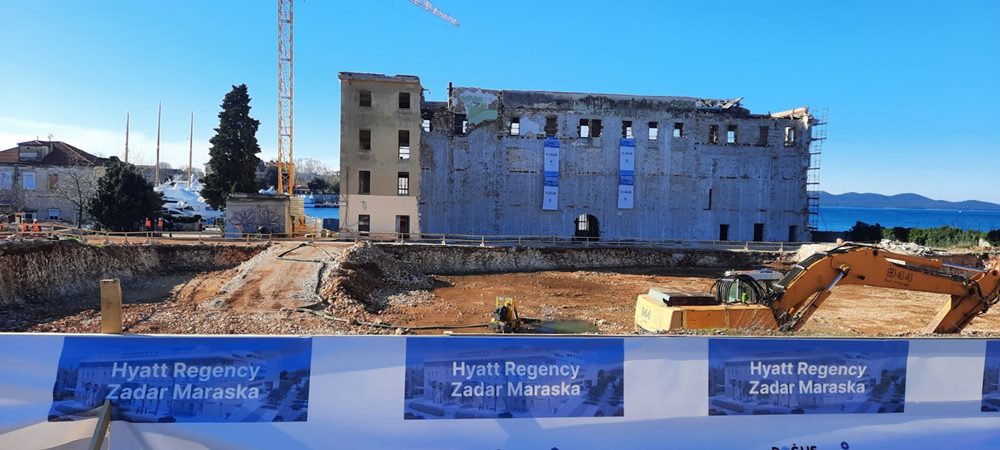 Privremena regulacija prometa zbog radova na gradilištu „Hayatt Regency Zadar Maraska“