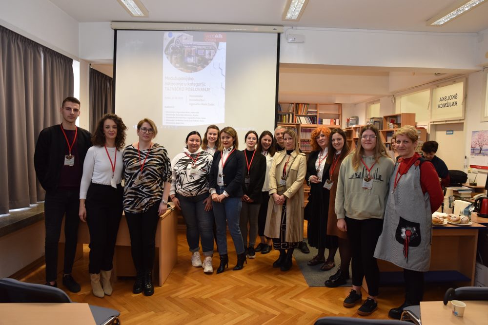 Ekonomsko-birotehnička i trgovačka škola plasirala se <strong>na Državno natjecanje WorldSkills Croatia 2022. u disciplini  „Tajničko poslovanje“</strong>