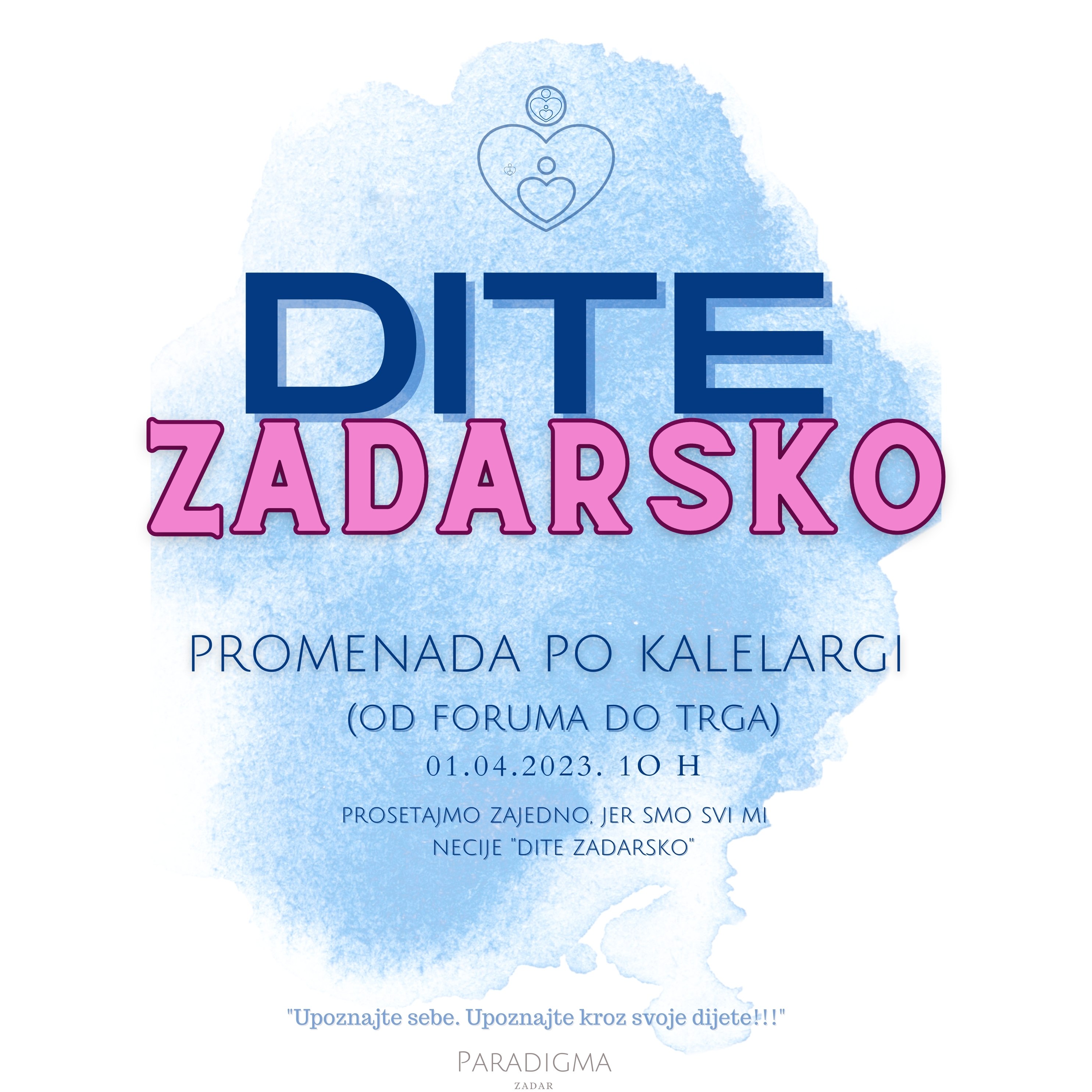 PARADIGMA FEST Upoznajte sebe, upoznajte (kroz) svoje dijete!