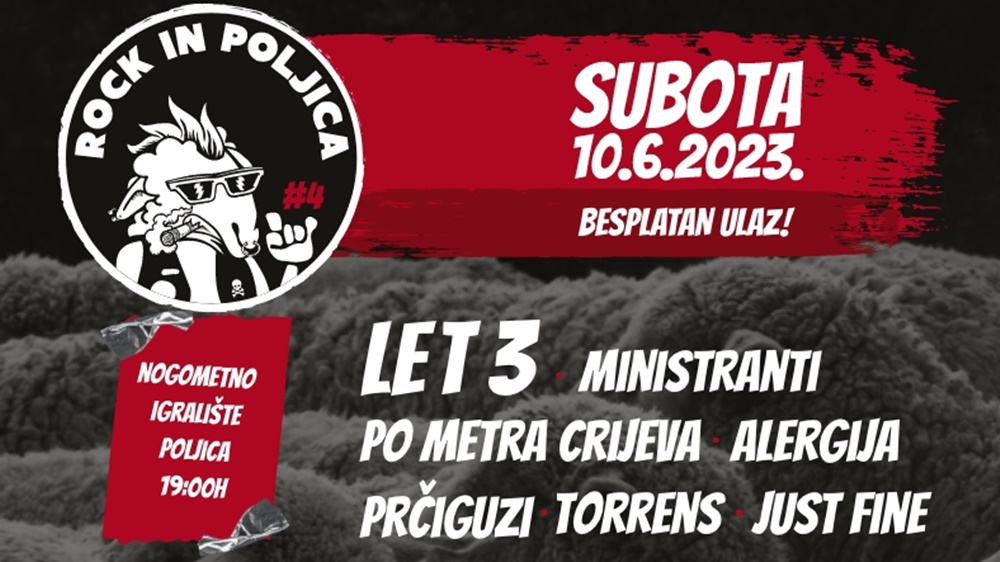 LET 3 STIŽE NA ROCK IN POLJICA!