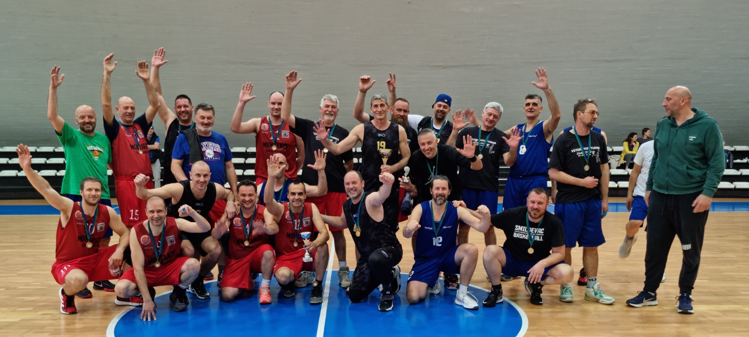 Zagreb kod žena i MORH kod muškaraca pobjednici Veteranskog košarkaškog turnira Zadar 2023.