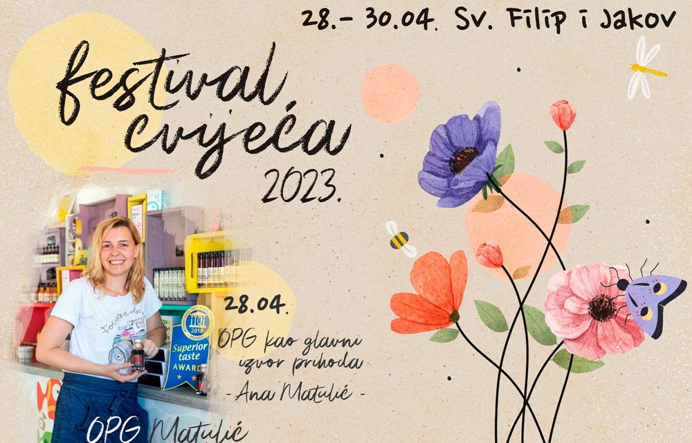 SUTRA SE OTVARA FESTIVAL CVIJEĆA U SV. FILIPU I JAKOVU Što je proljeće bez cvijeća?