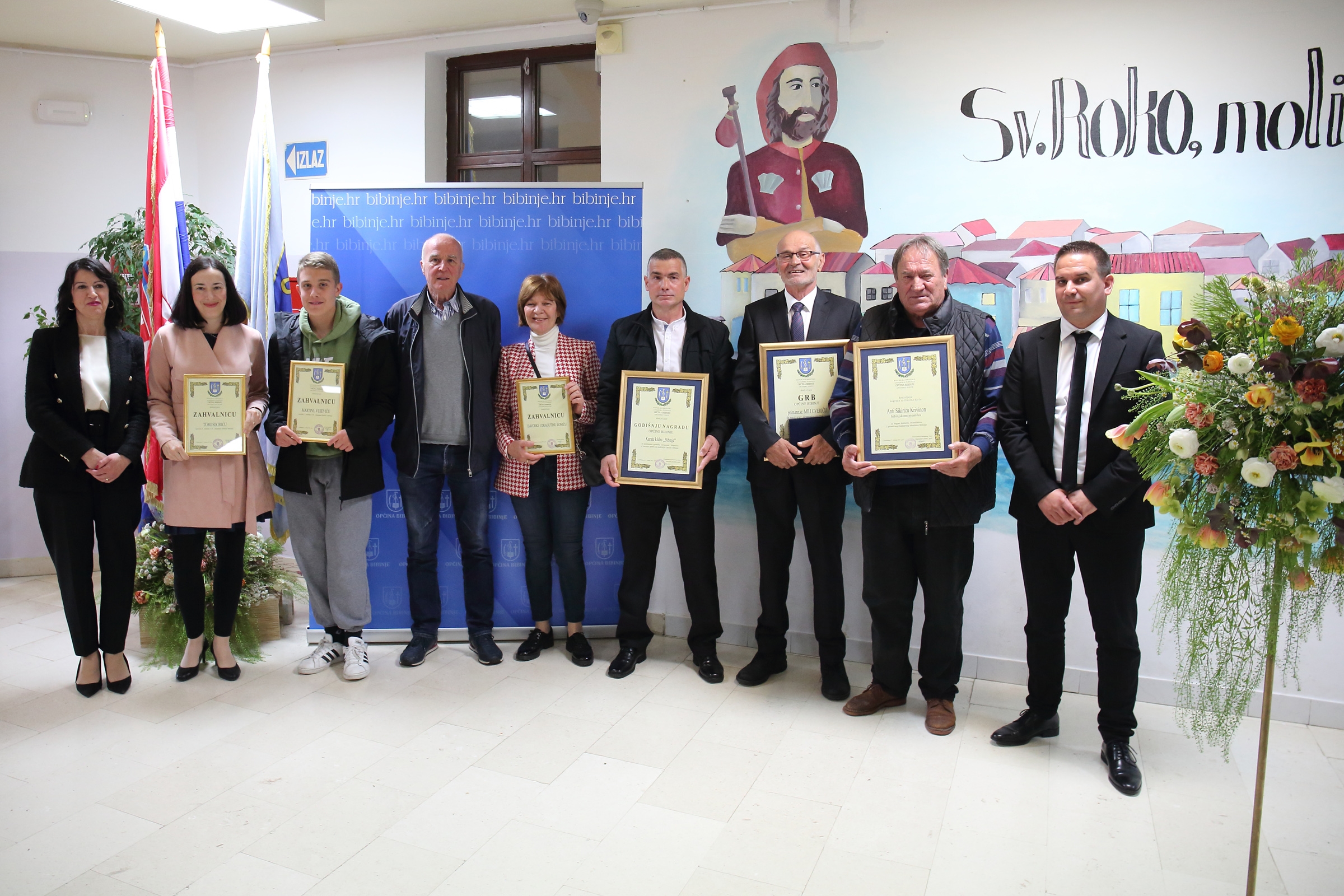 30. ROĐENDAN OPĆINE BIBINJE Na svečanoj sjednici Općinskog vijeća uručene nagrade zaslužnim Bibinjcima