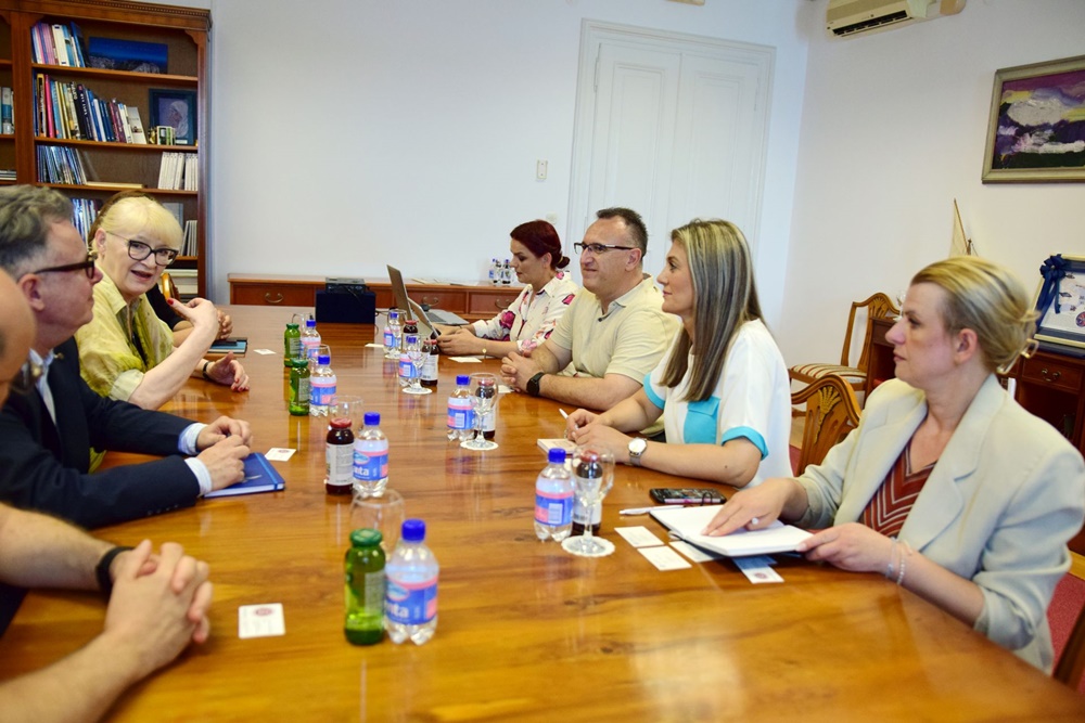 Izaslanstvo Sveučilišta Haxhi Zeka na Sveučilištu u Zadru