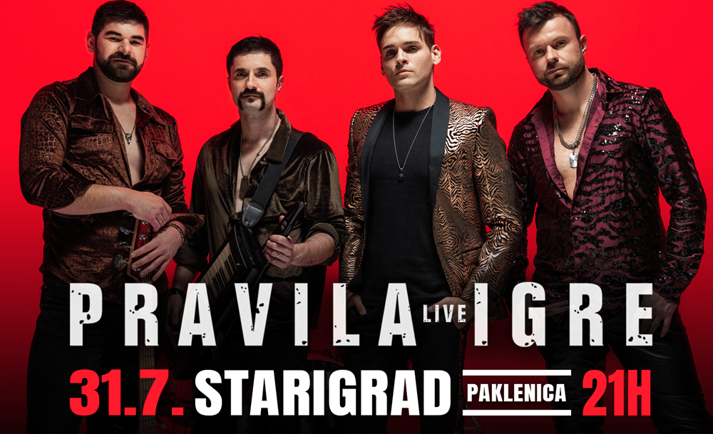 LITO U STARIGRADU Večeras  koncert Pravila igre