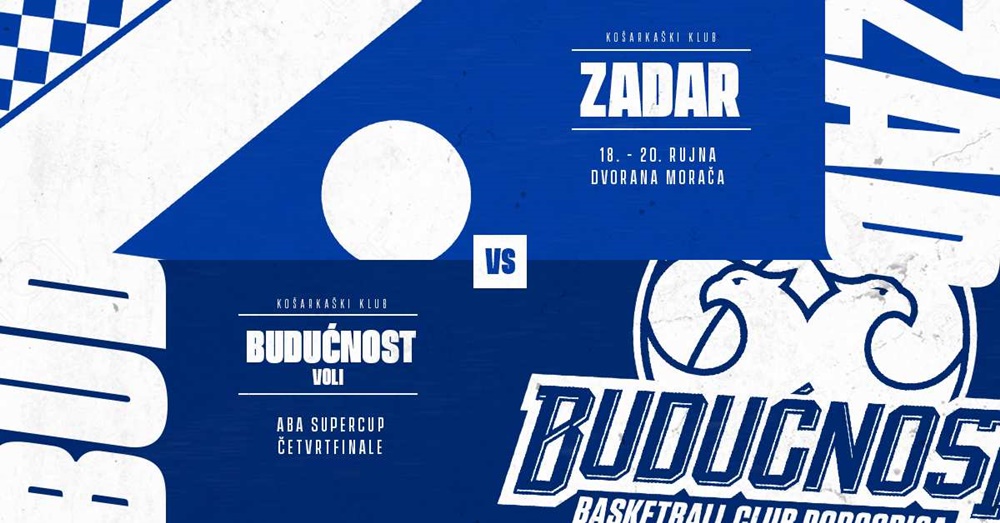 KK ZADAR JEDINI HRVATSKI PREDSTAVNIK NA ABA SUPERKUPU