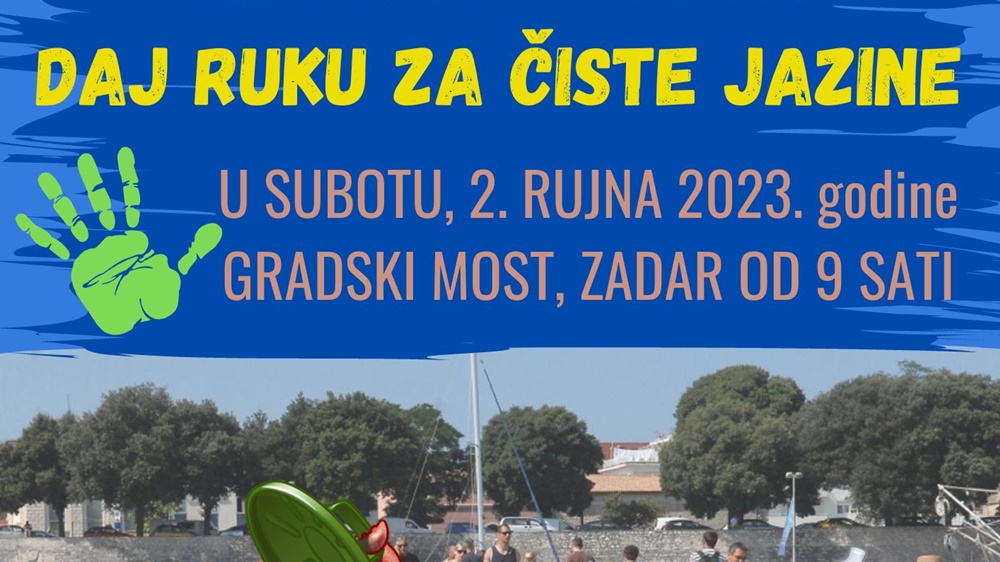 ZAJEDNICA TEHNIČKE KULTURE I RONILAČKI KLUB SV. ROKO Pozivaju se svi na ekološku akciju čišćenja podmorja na gradskom mostu u subotu