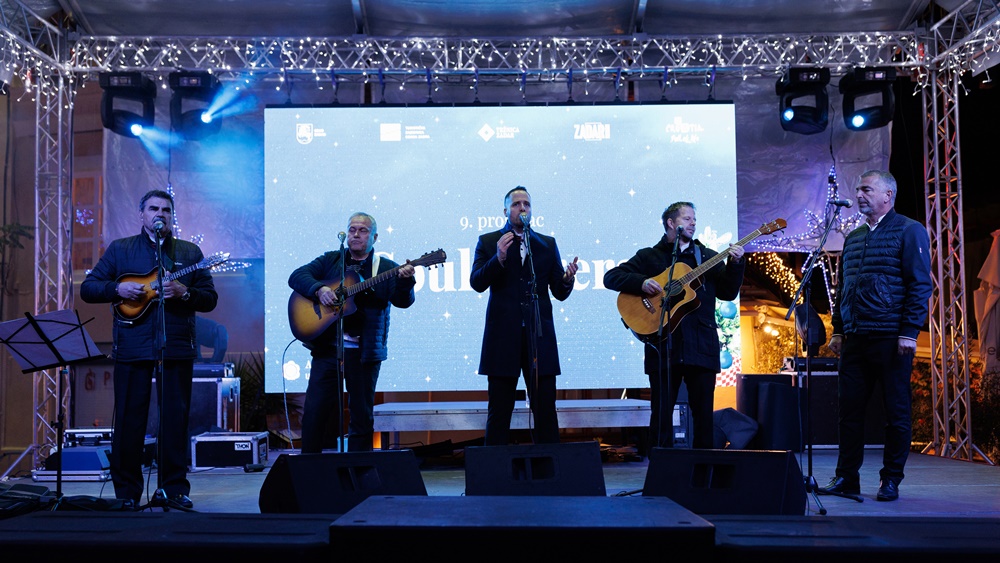 Klapa Leut sutra s tradicijskom glazbom na Adventu u Zadru