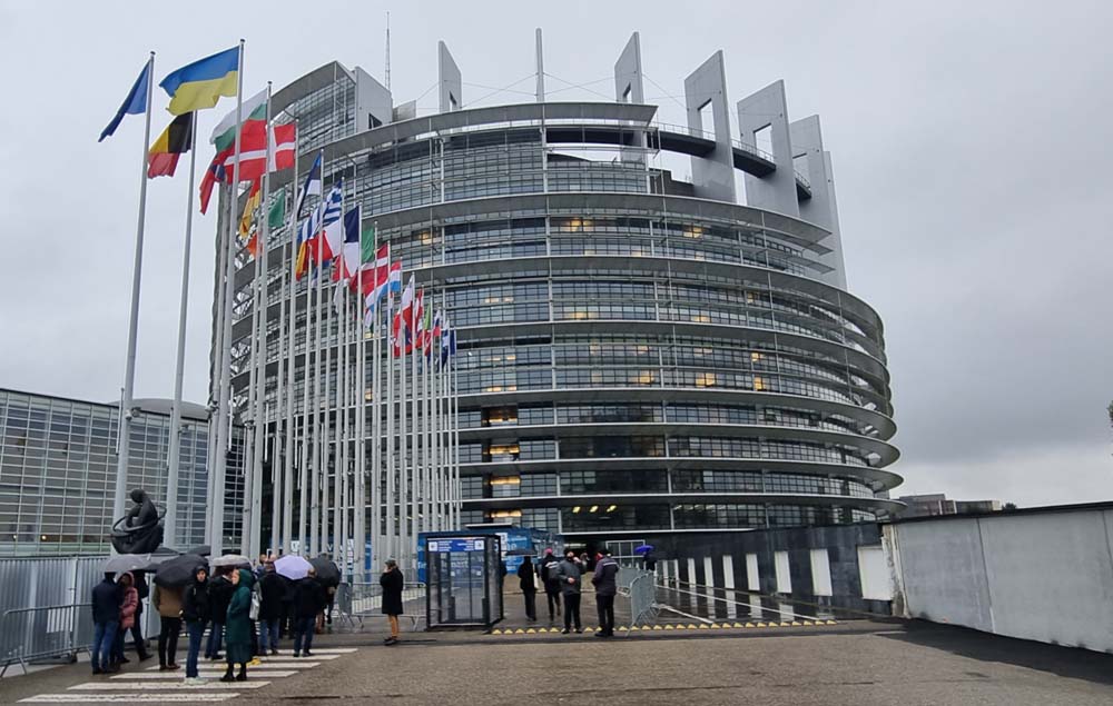 Strasbourg - sjedište Vijeća Europe, EU parlamenta i Europskog suda za ljudska prava