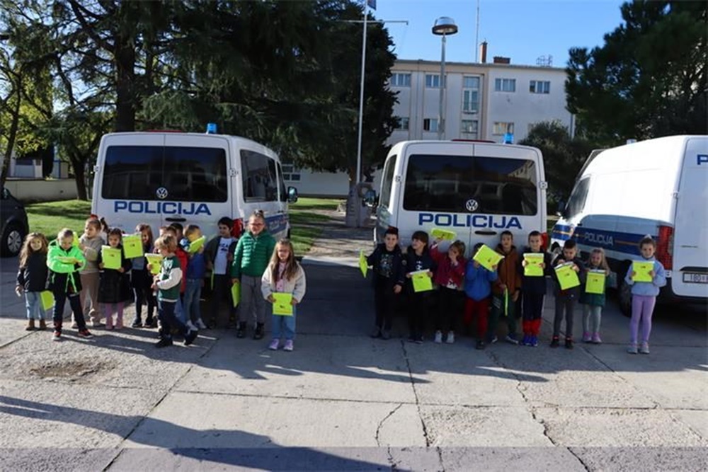 Najmlađi u posjetu zadarskoj policiji