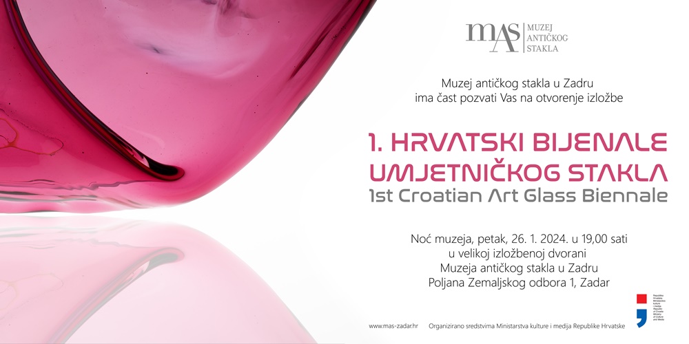 1. hrvatski bijenale umjetničkog stakla u MAS-a