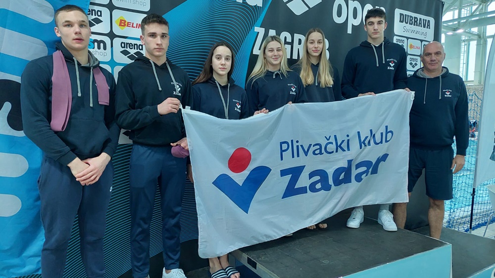 Plivači Pk Zadar izborili nastup u 5 finala na natjecanju “Arena Open 2024.” održanom u Zagrebu