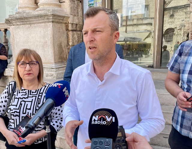 LOKALNI IZBORI 2025 Koalicija MOST-a i HSP-a predstavila svoje kandidate za Županijsku skupštinu i župana