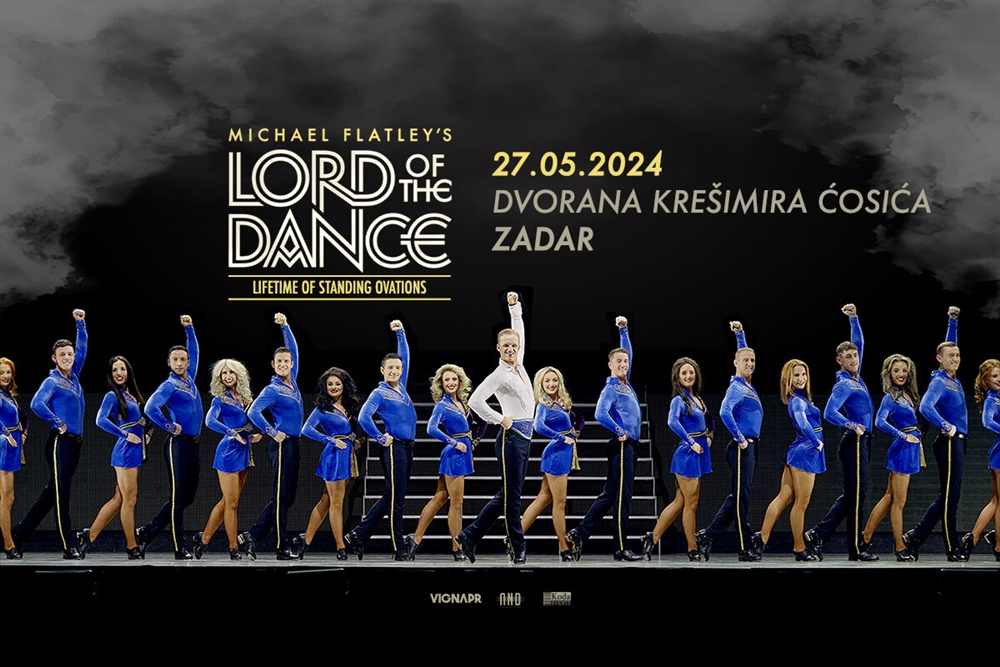 BROJIMO SITNO DO SPEKTAKLA! U ponedjeljak 27. svibnja stiže plesni spektakl  Lord of the Dance