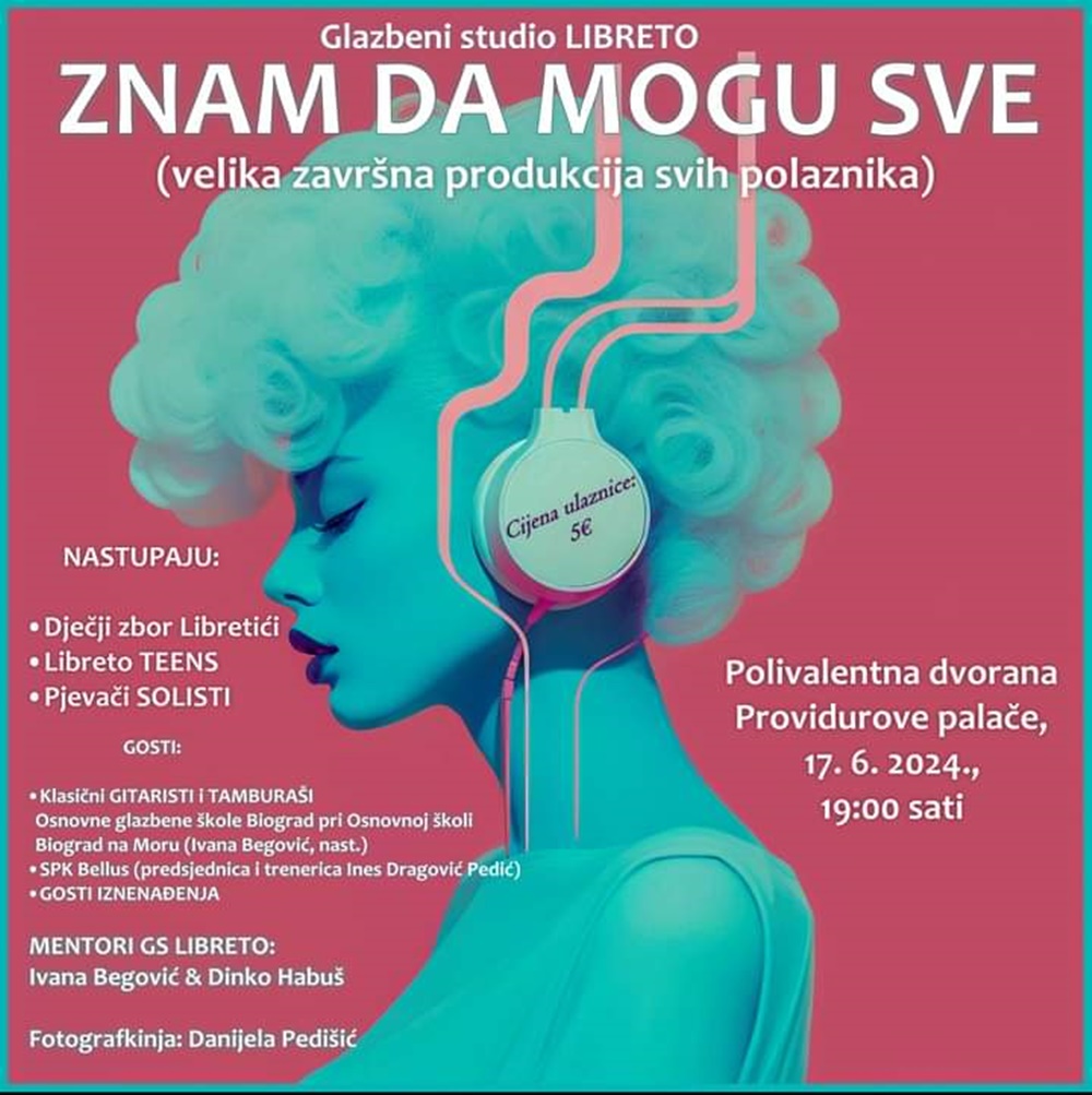 "ZNAM DA MOGU SVE" Završni koncert GS LIBRETO u Providurovoj palači
