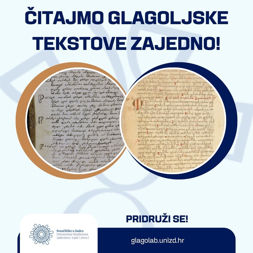 Pokrenuta 3. Kampanja masovne podrške „Čitajmo glagoljske tekstove zajedno!“.