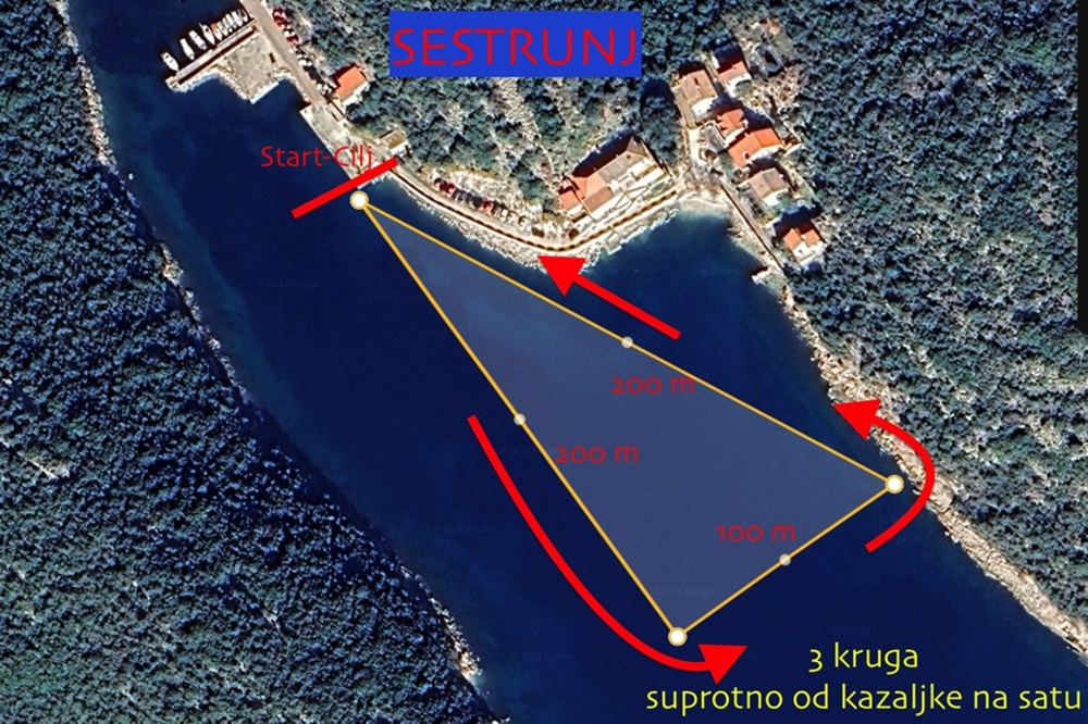 Zadarska OPEN water liga na Sestrunju 