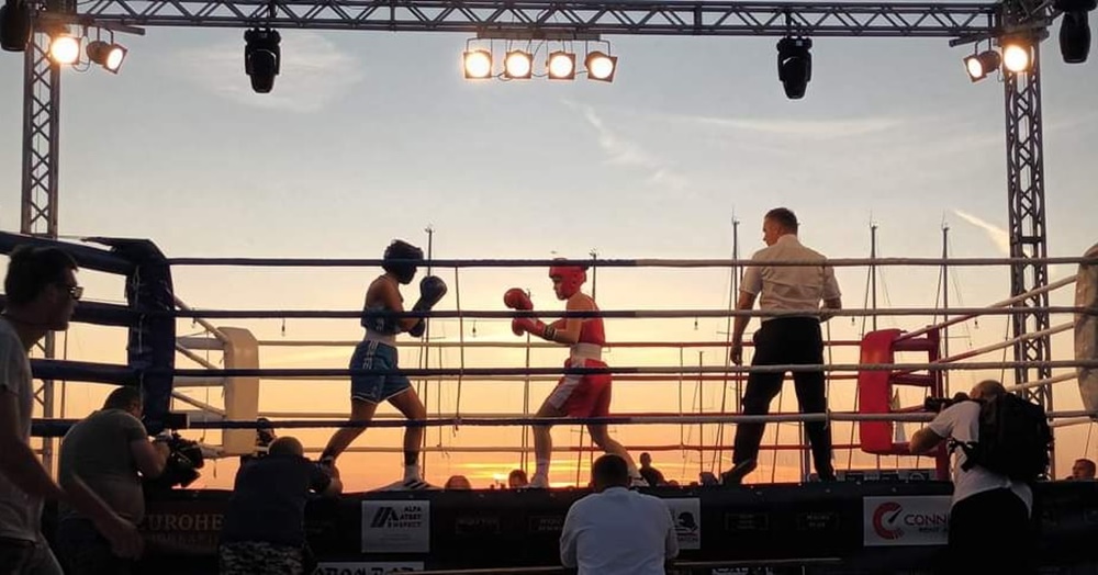 BOKSAČKI SPEKTAKL U DRAGAMA 2. Croatian Knights boksački međunardni turnir 31. kolovoza