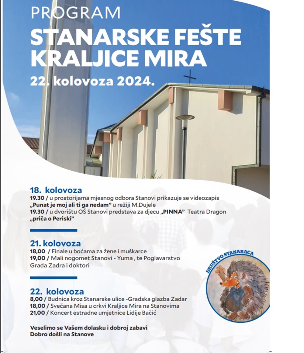"KRALJICA MIRA" - Na Stanarskoj fešti pjevat će Lidija Bačić