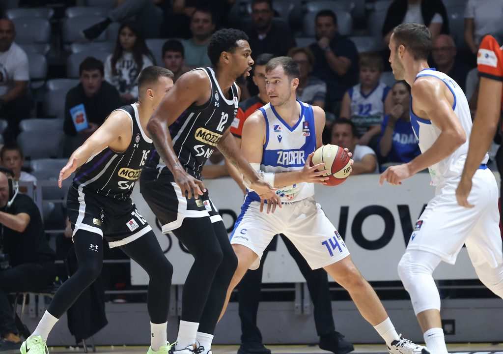 KK ZADAR Kod Partizana po formu za Kup Krešimira Ćosića