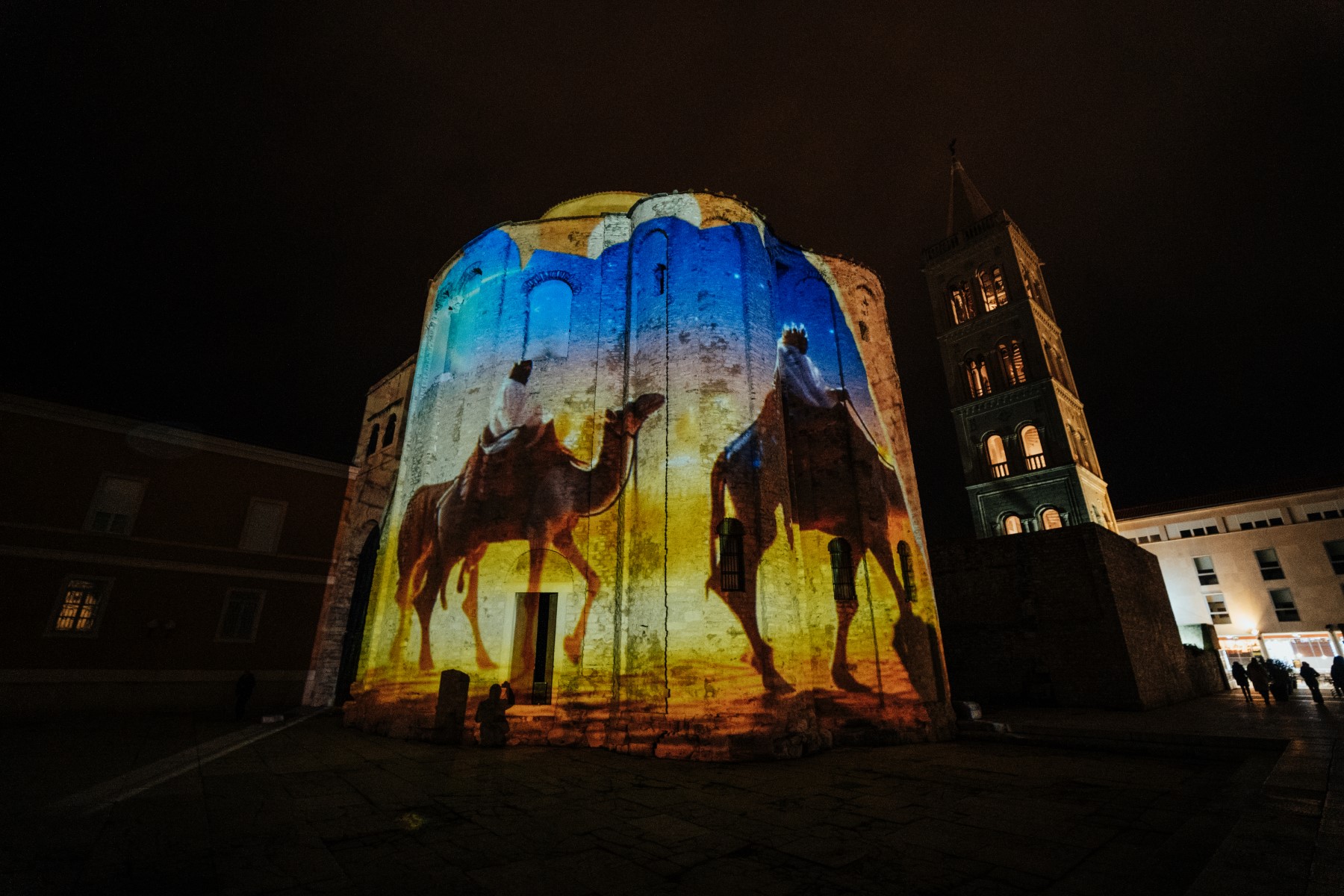 3D mapping na svetom Donatu