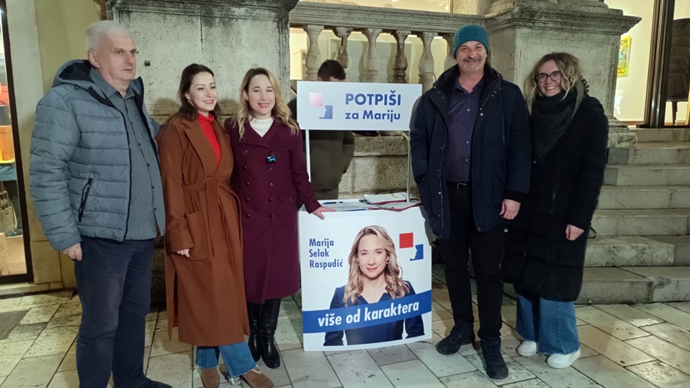 Marija Selak Raspudić iz Zadra poručila: "Bit ću glas te tihe većine koja od mene očekuje da budem put prema nečemu"