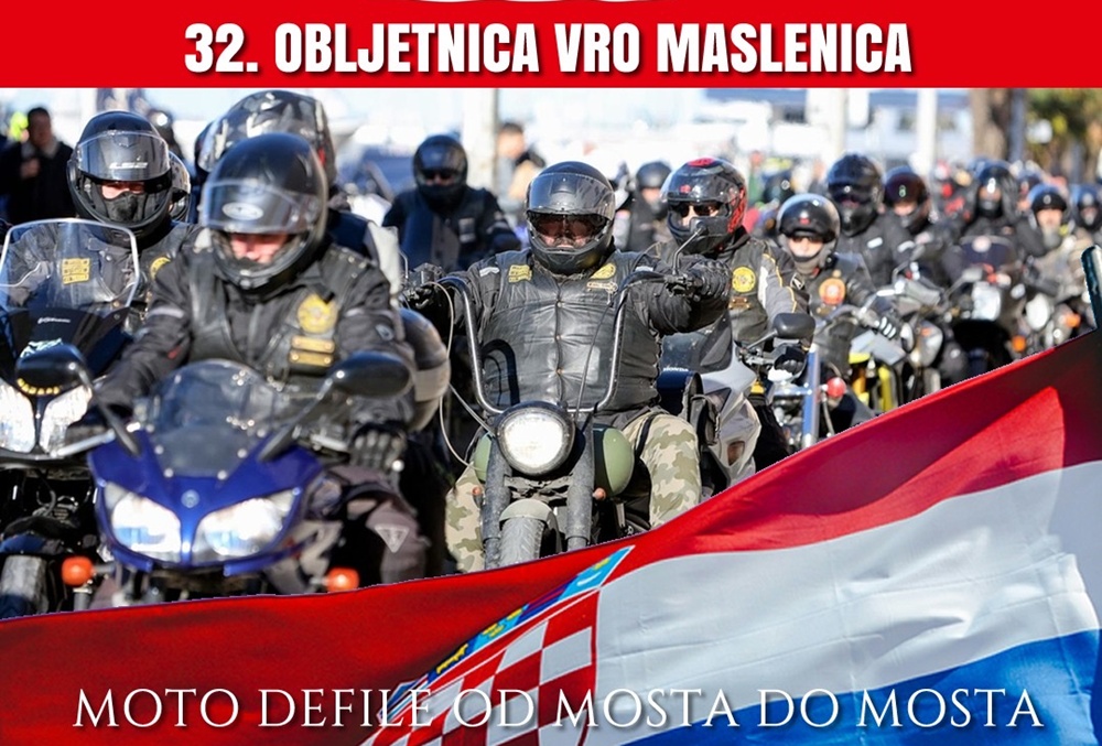NASTAVAK OBILJEŽAVANJA VRO MASLENICA U subotu u 8 h kreće molitvena hodnja "Koracima nade u istinu", a nakon toga i Moto defile Od mosta do mosta