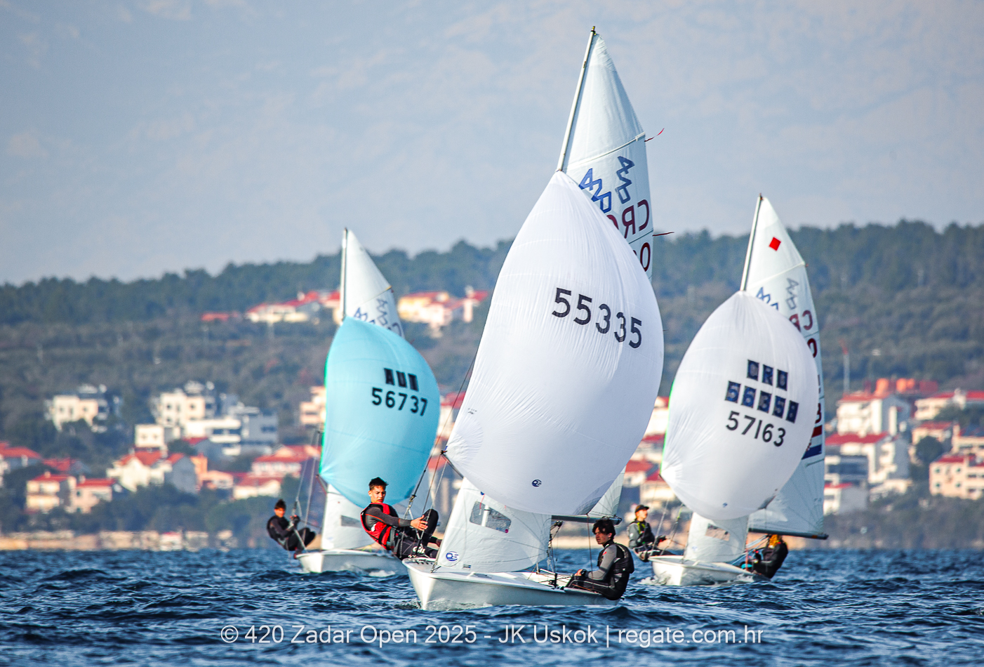 REGATA 420 ZADAR OPEN Petnaest posada jedrilo u Zadarskom kanalu
