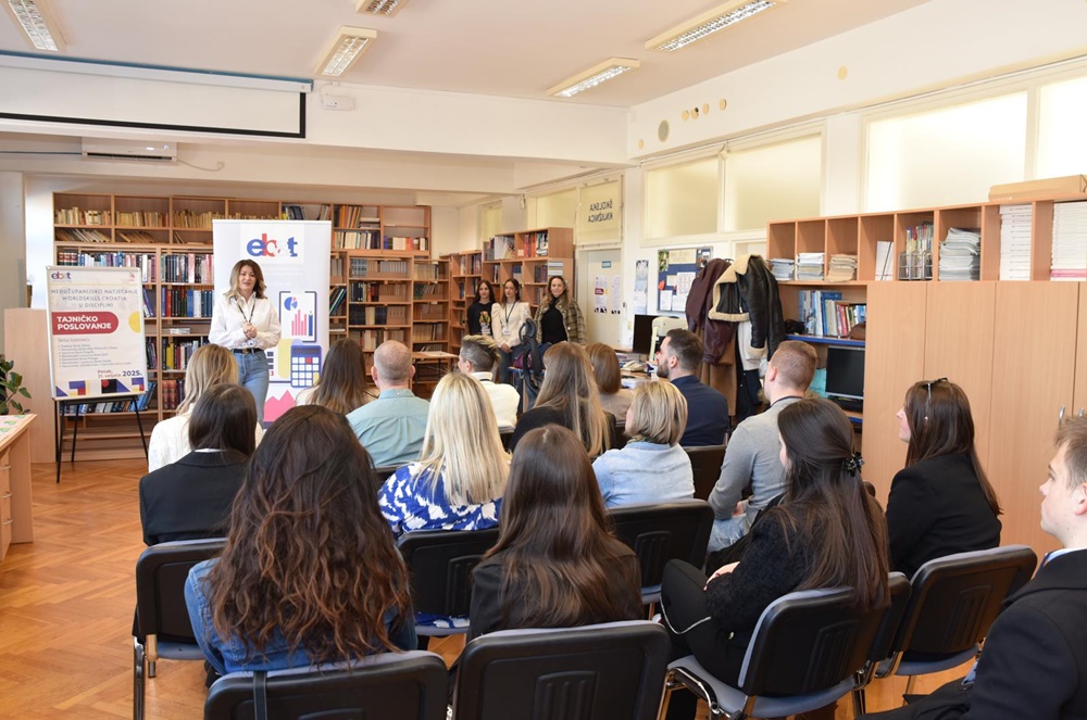 Učenik Ekonomsko-birotehničke i trgovačke škole Šime Bobić plasirao se na državno natjecanje WorldSkills Croatia 2025.