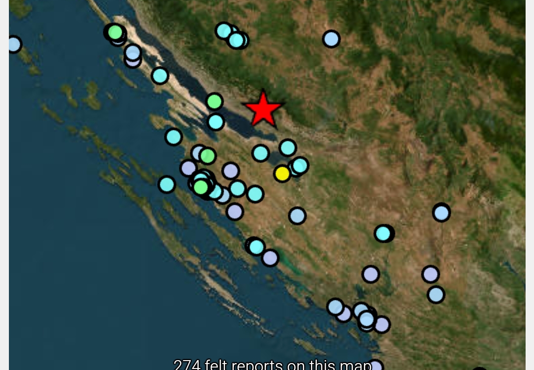JAK POTRES KOD POSEDARJA! Toliko je zatreslo da su ljudi pobjegli iz kuća