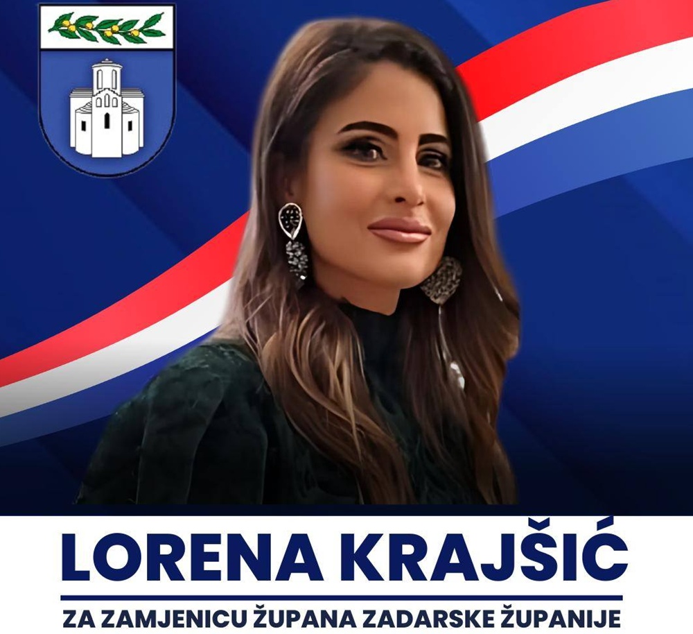 KANDIDAT ZA ŽUPANA MATE LUKIĆ PREDSTAVIO ZAMJENICU Lorena Krajšić naša buduća zamjenica župana!