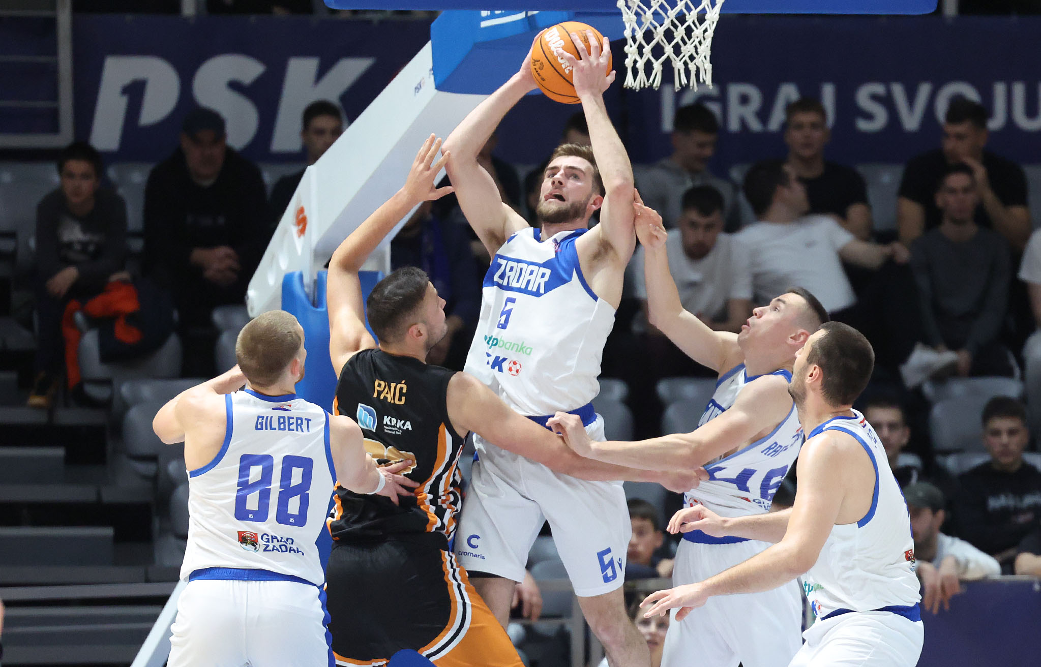 Zadar rutinski do pobjede protiv Šibenke u 24. kolu FAVBET Premijer lige
