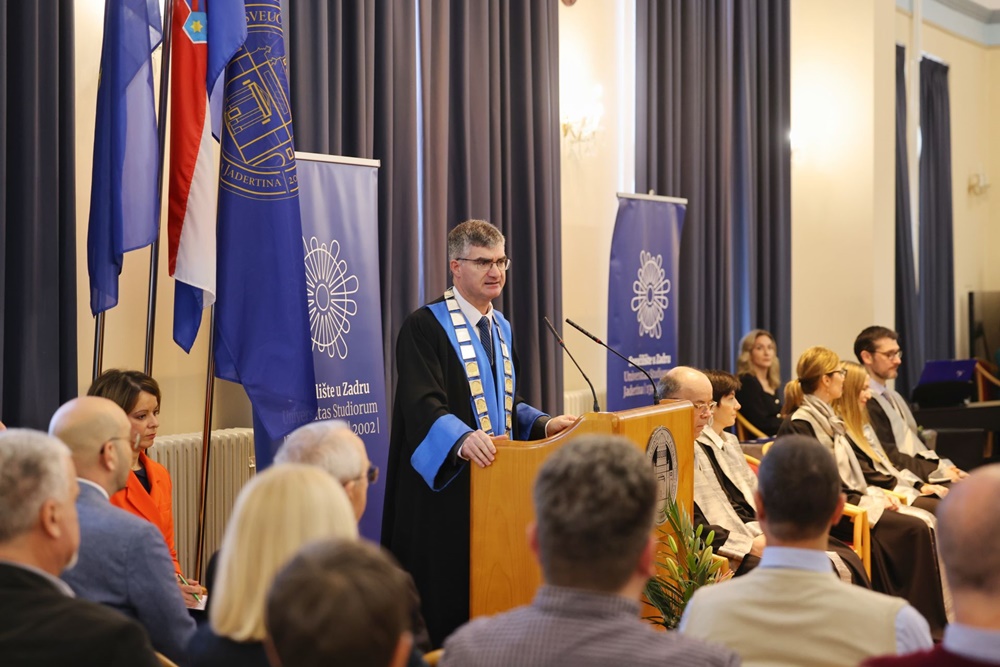 DIES ACADEMICUS Godišnje nagrade rektora Faričića studentima i djelatnicima Sveučilišta u Zadru